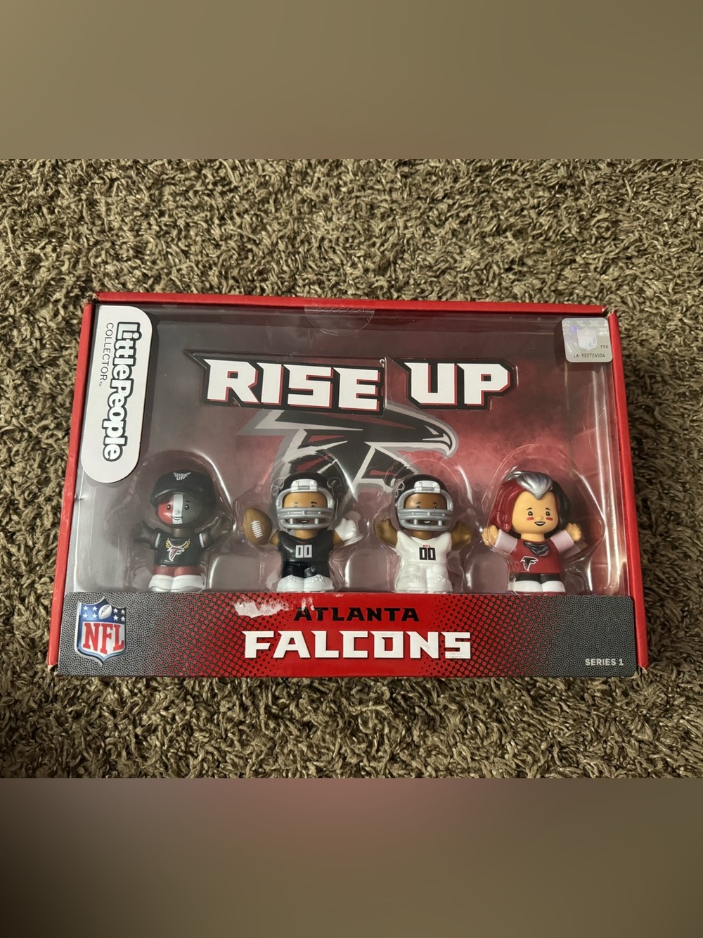 Little People Rise Up Atlanta Falcons 4-Pack Figurine Set - Red/Black